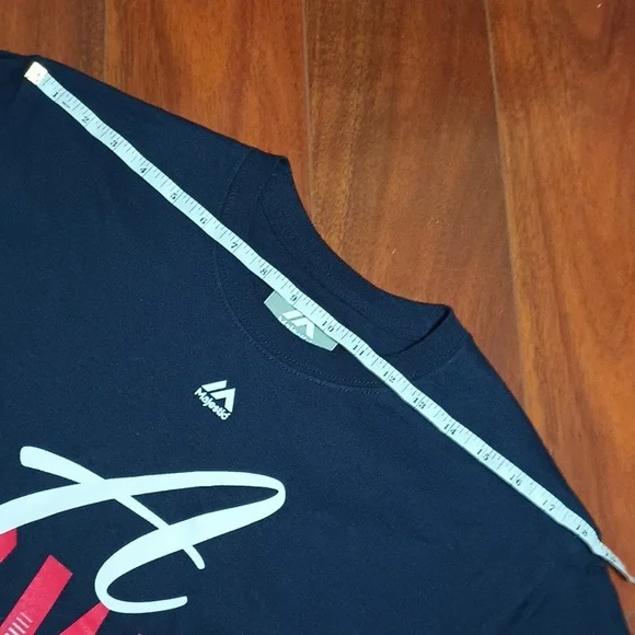 Atlanta Braves MLB Genuine Merchandise Majestic Navy Tee FL6334 196417691747 - Picture 7 of 10